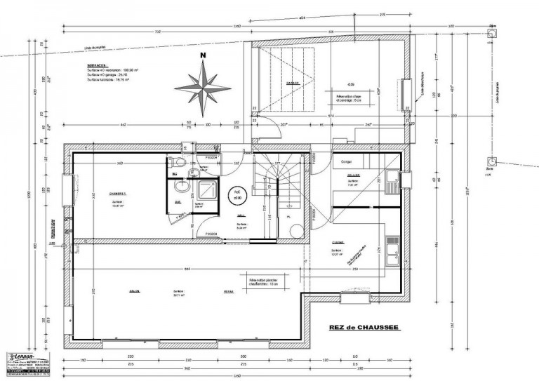 Projet Neuf à Crozon : Plans